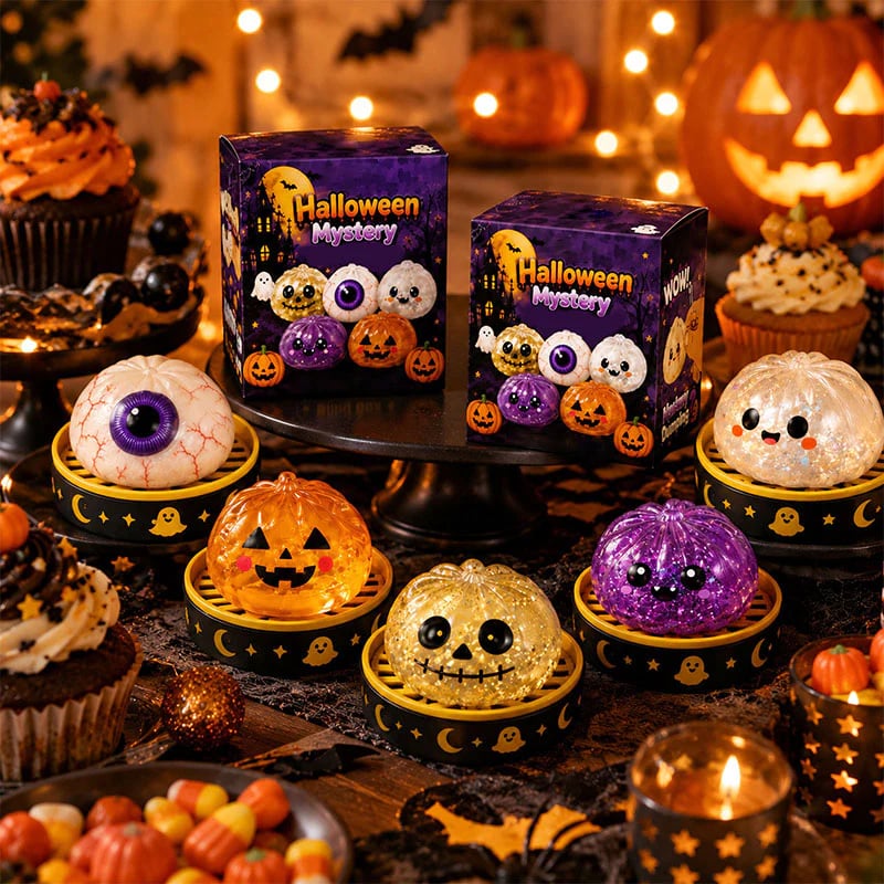 🔥Last Day 49% OFF -🎃 Halloween Dumpling Squeeze Squishy Toy👻☁️