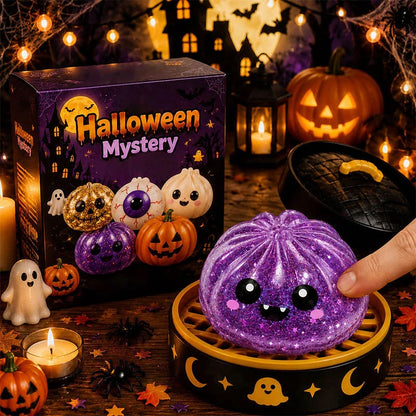🔥Last Day 49% OFF -🎃 Halloween Dumpling Squeeze Squishy Toy👻☁️