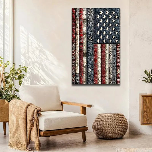 Beginner-Friendly!💎🇺🇸 American Flag DIY 5D Diamond Painting Kit❤️