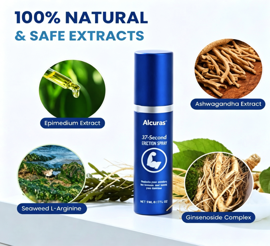 🔥LAST DAY 49% OFF🔥 - Alcuras® 37-Second Erection Spray Without Pills, Planning, or Apologies