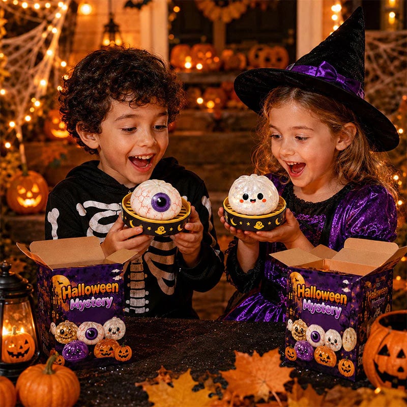 🔥Last Day 49% OFF -🎃 Halloween Dumpling Squeeze Squishy Toy👻☁️
