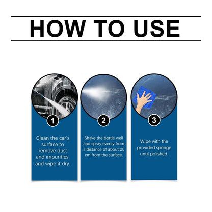 🚗💨Buy 2 Get 1 Free🏆-✨Automotive Nano Coating Repair Agent - With Dust and Water Repellent Properties - Long-lasting and Durable with Gloss, Suitable for Continuous Use