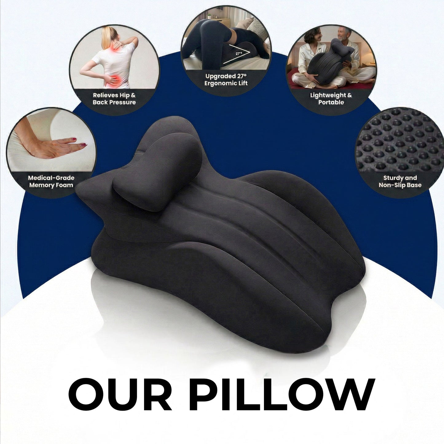 🔥LAST DAY 49% OFF🔥 - 🧡Intimacy Support Pillow – Comfort for Every Position