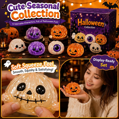 🔥Last Day 49% OFF -🎃 Halloween Dumpling Squeeze Squishy Toy👻☁️