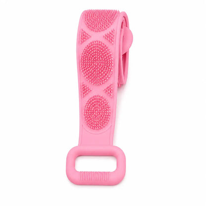 🔥Last Day 49% OFF🔥 - Silicone Bath Brush, Double-Sided Back Scrubber for Body Cleansing & Exfoliating