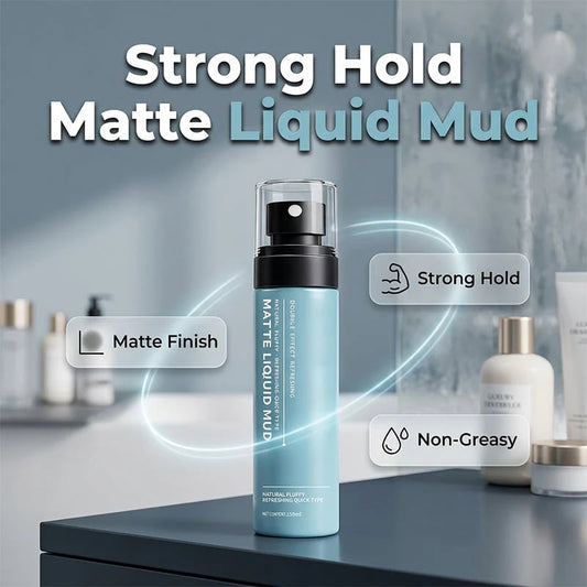 🔥Last Day 50% OFF - ✨Men's Quick-Dry Matte Styling Mud Spray💇