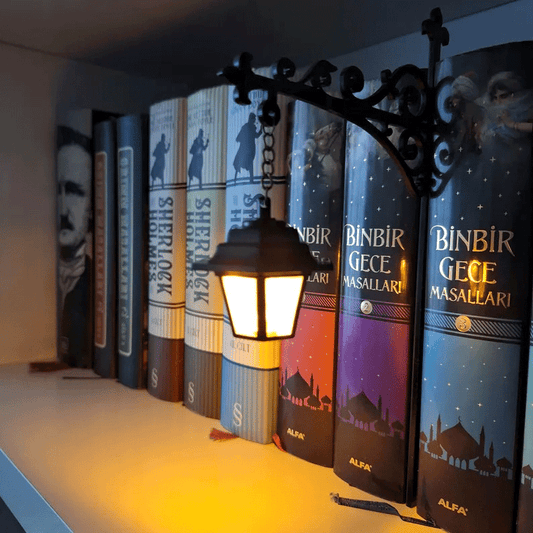 🔥LAST DAY SALE 49% OFF - ✨Library Lantern-Decorative Bookshelf Lighting💡