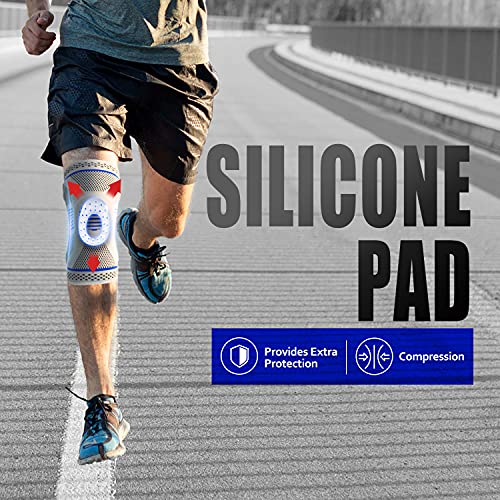 🔥Last Day 50% OFF - 🦵✨Professional Knee Brace With Patella Pad & Side Stabilizers🏃